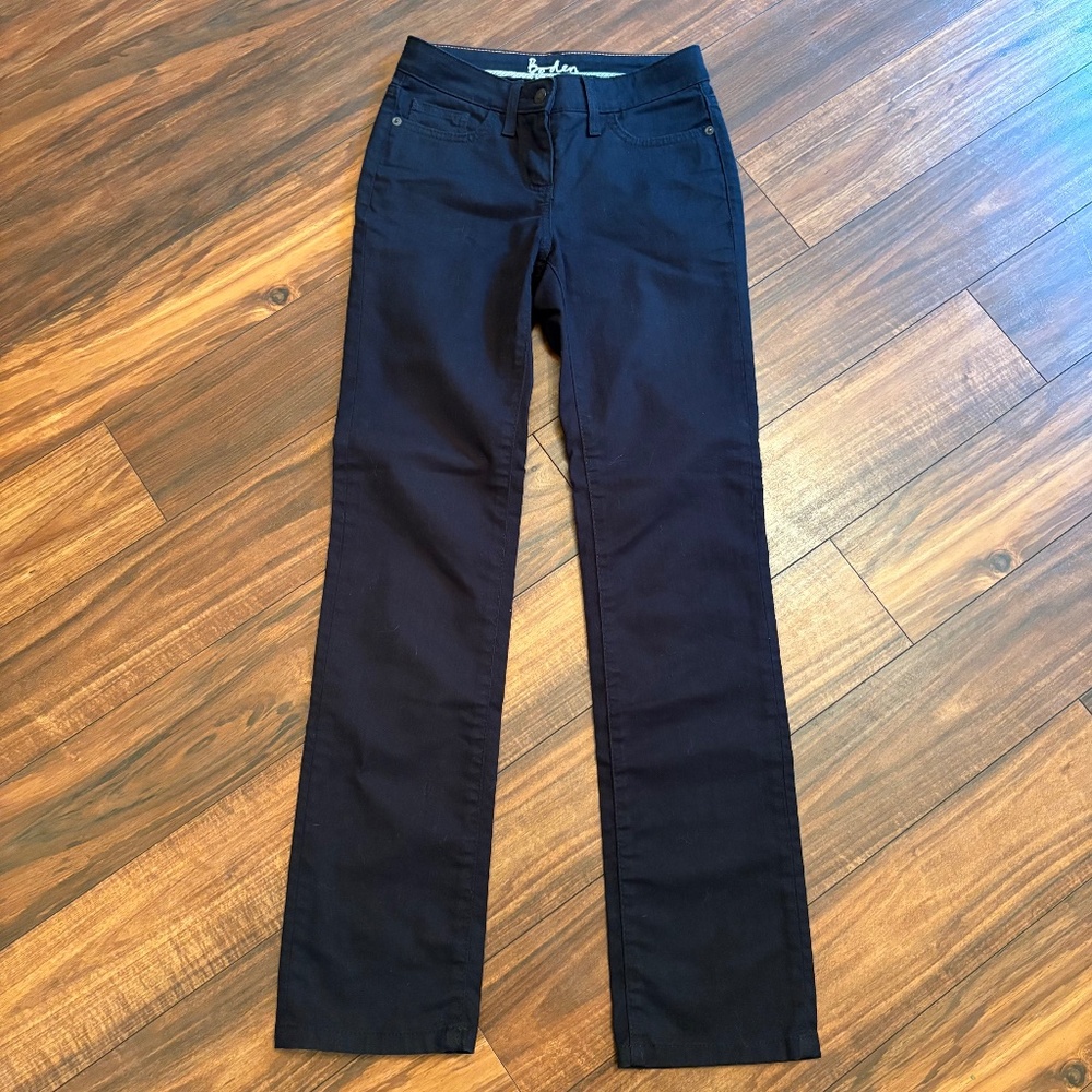 Boden straight leg Black Jeans 2
